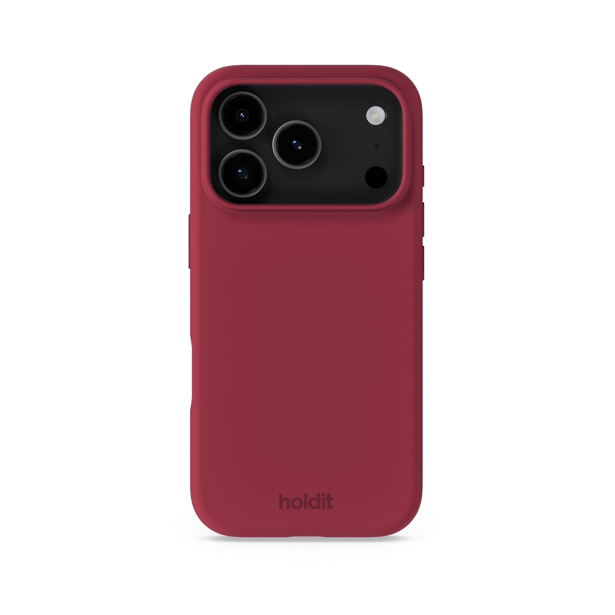 Deksel Silikon iPhone 17 Pro Red Velvet