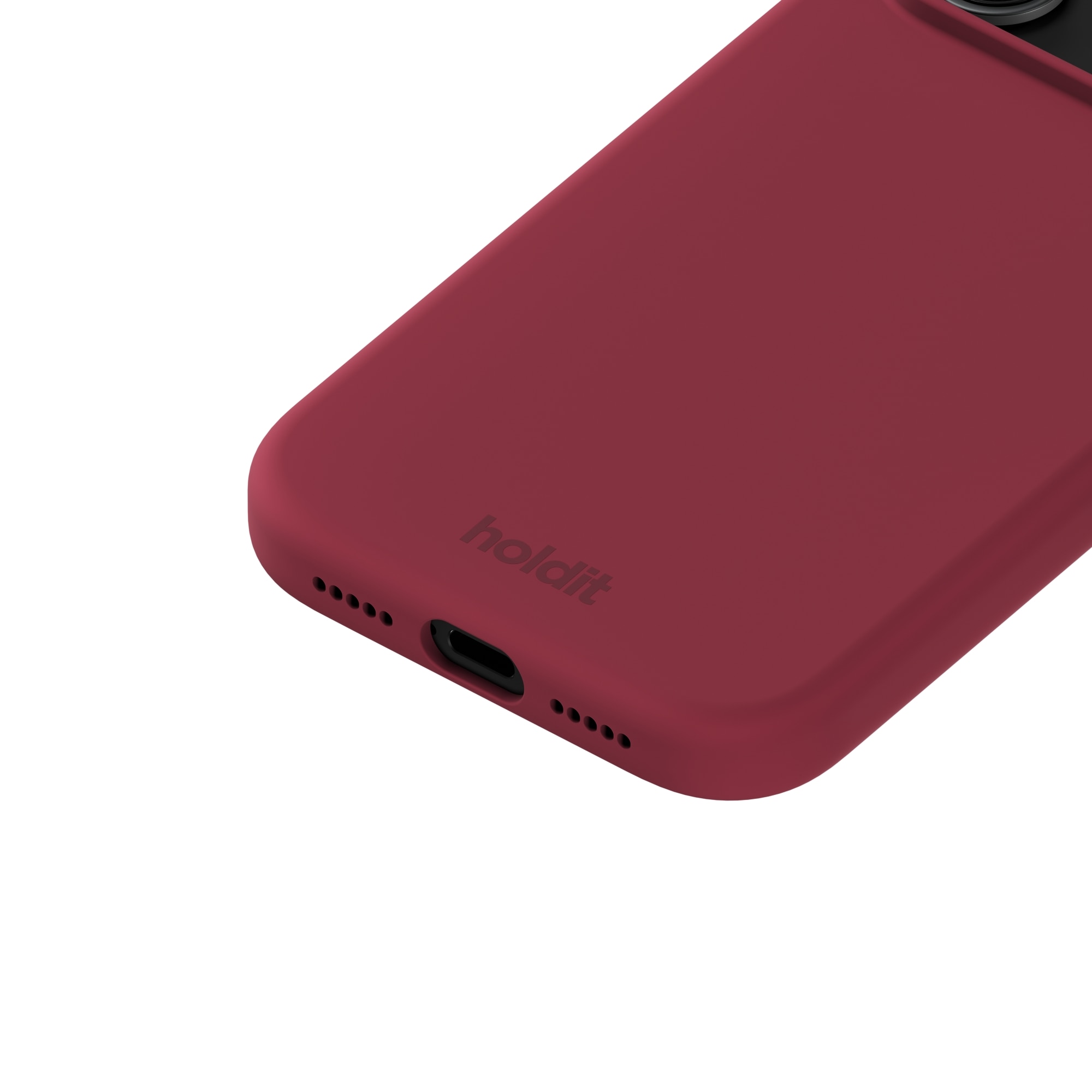 Deksel Silikon iPhone 17 Pro Red Velvet