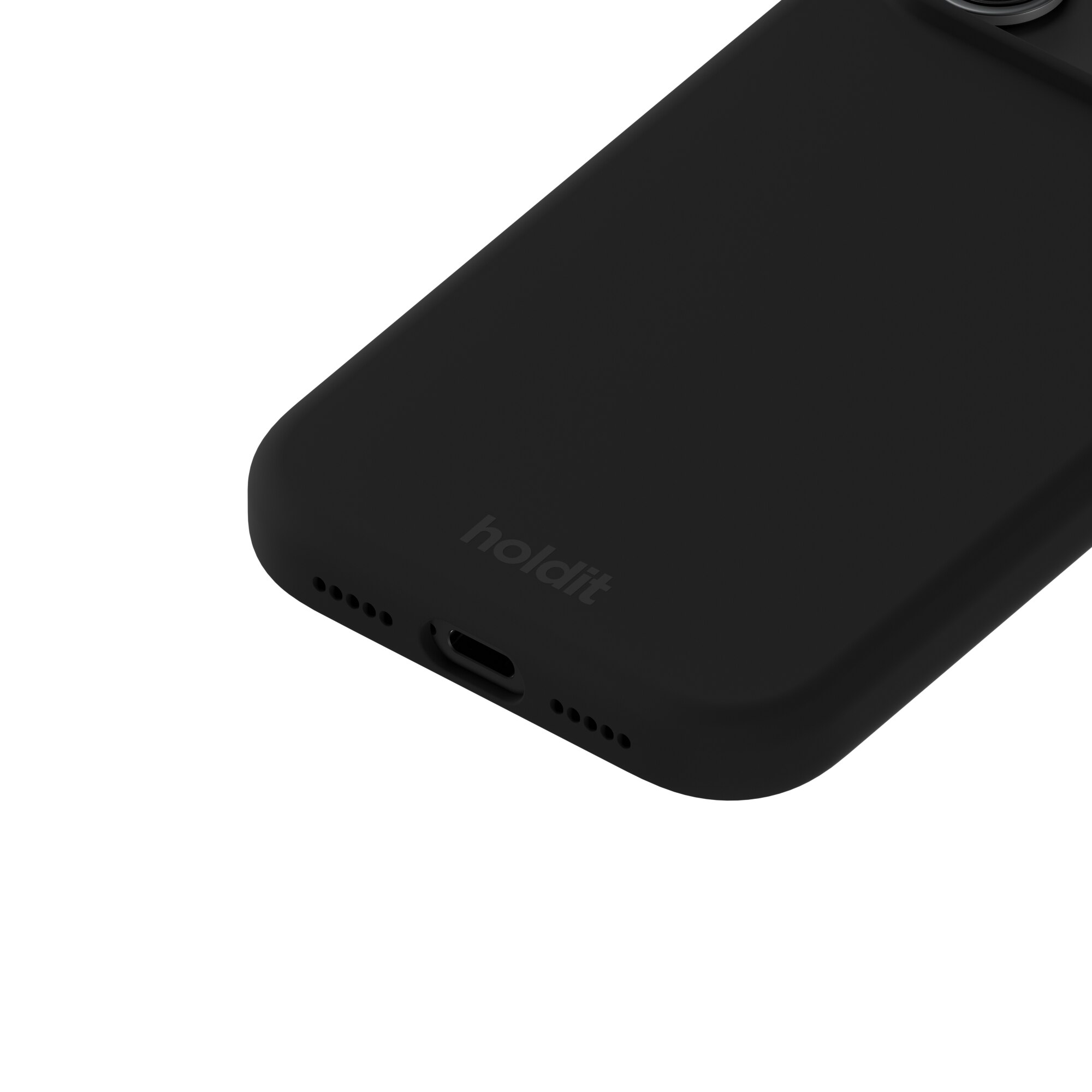 Deksel Silikon iPhone 17 Pro Max Black