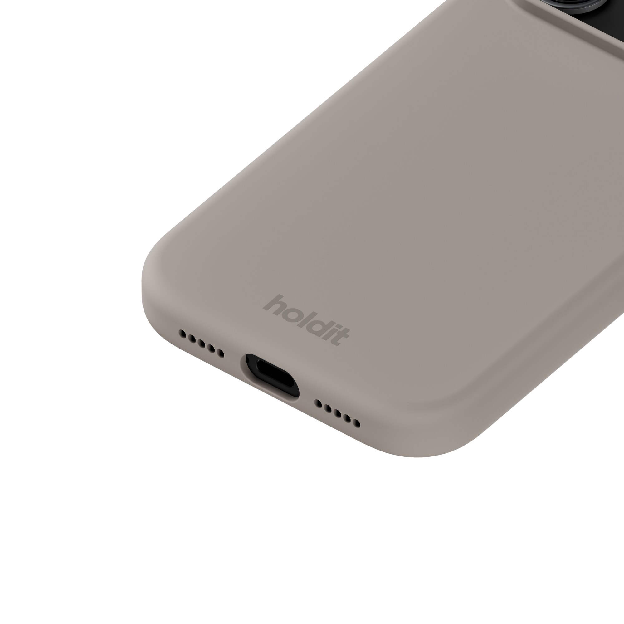 Deksel Silikon iPhone 17 Pro Max Taupe
