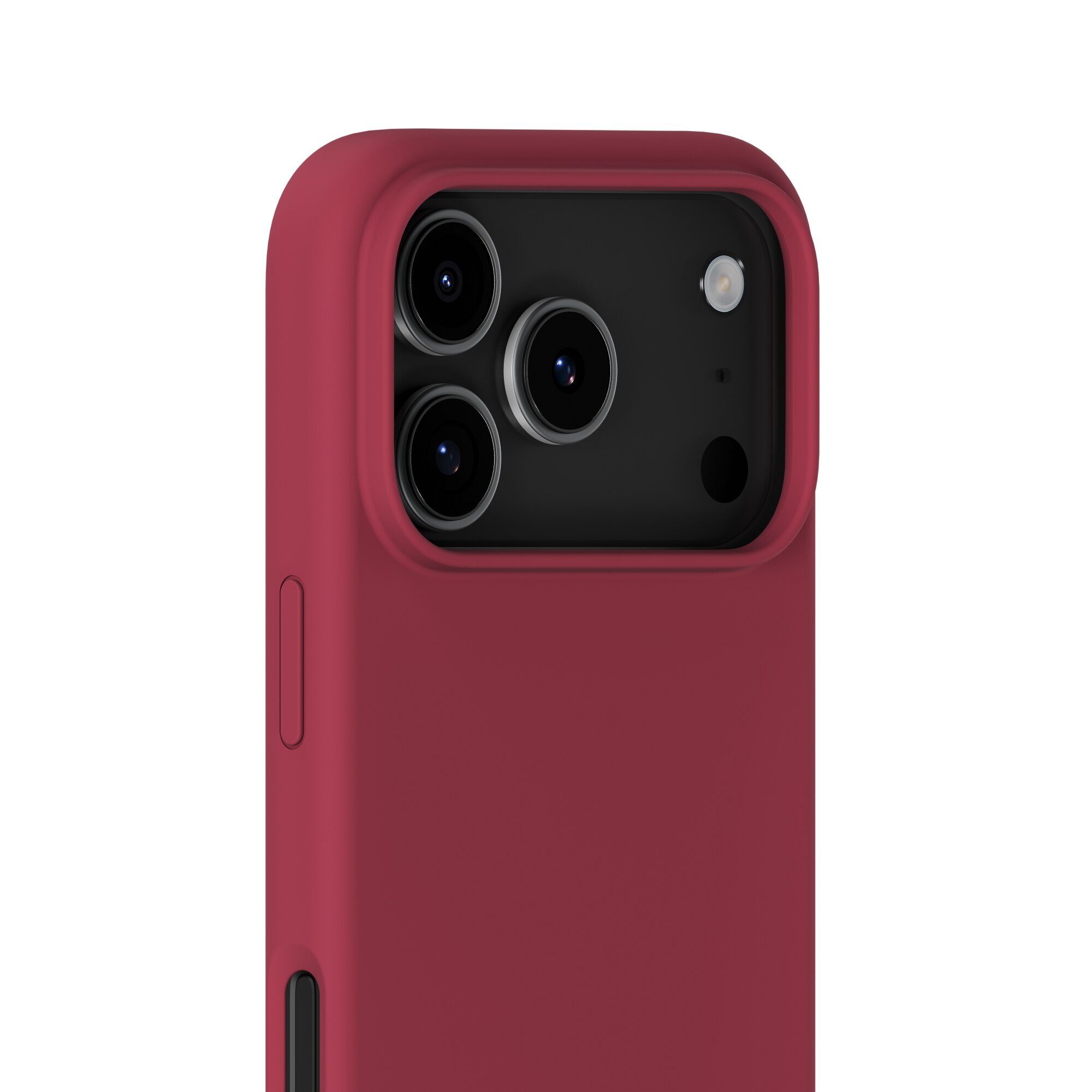 Deksel Silikon iPhone 17 Pro Max Red Velvet