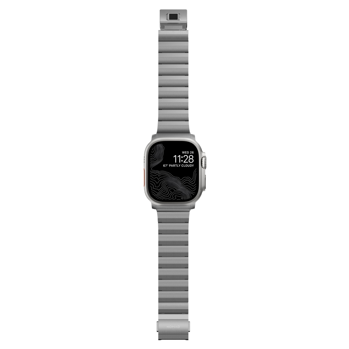 Titanium Band Apple Watch Ultra 49mm Silver