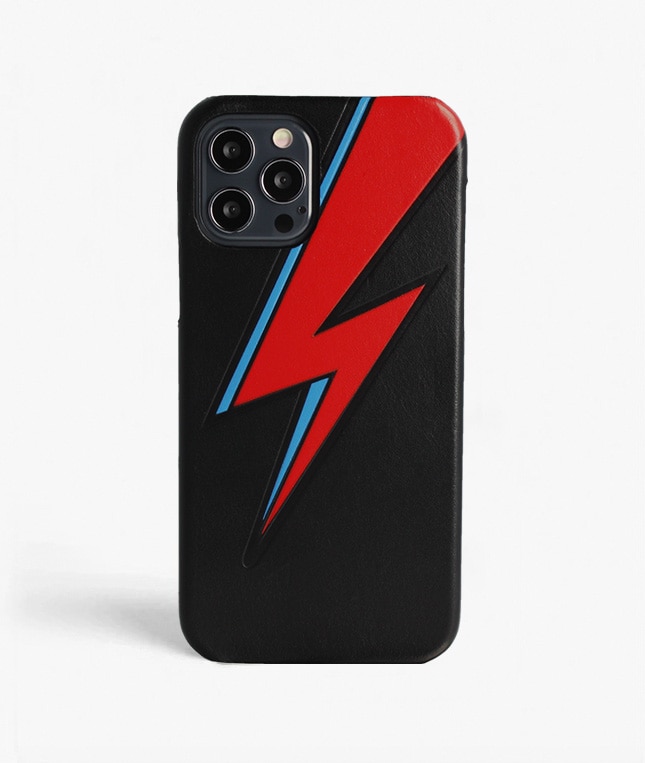 Deksel iPhone 12/iPhone 12 Pro Bowie Lightning Black