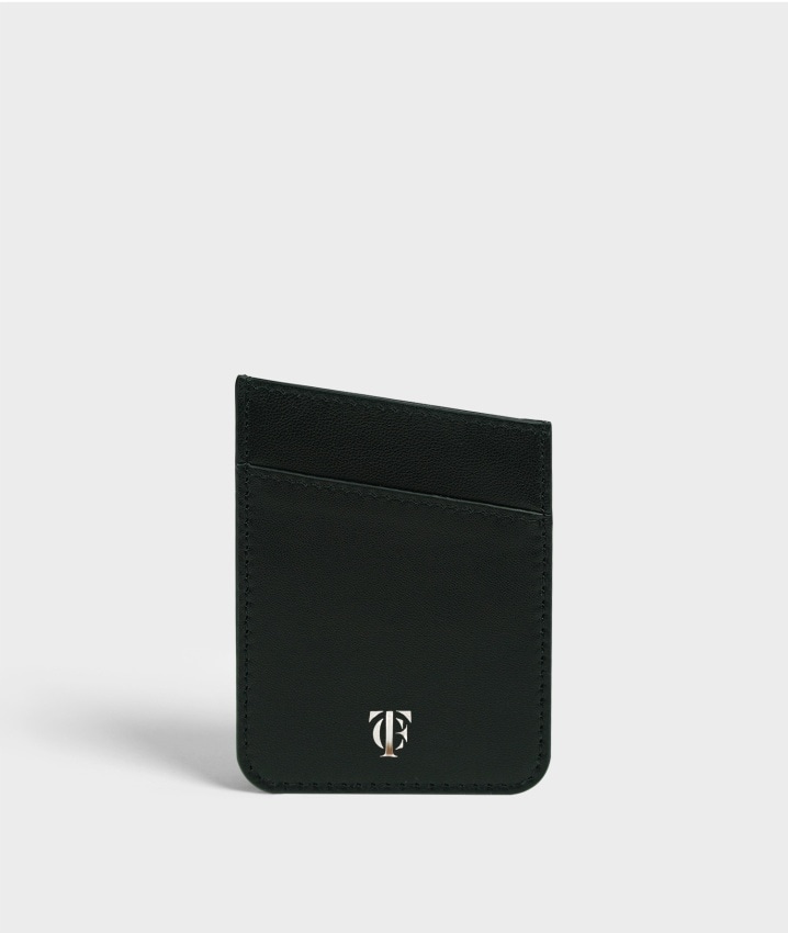 S.C Selvklebende Kortholder Nappa Black