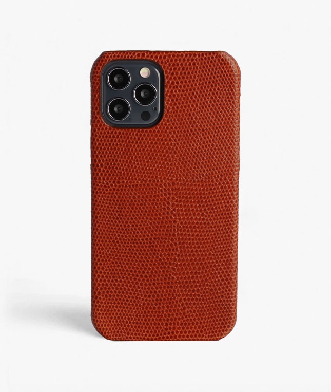 Deksel iPhone 12/iPhone 12 Pro Lizard Granata