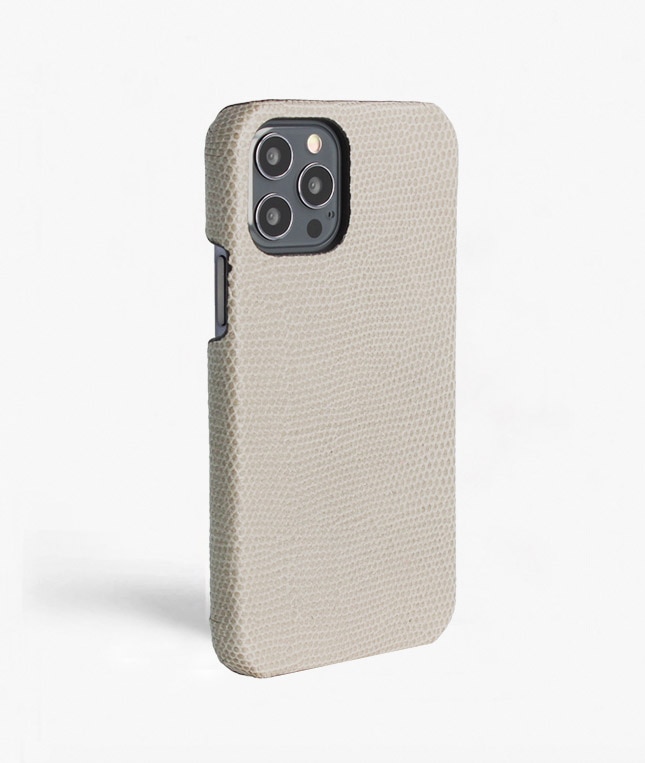 Deksel iPhone 12/iPhone 12 Pro Lizard Grå