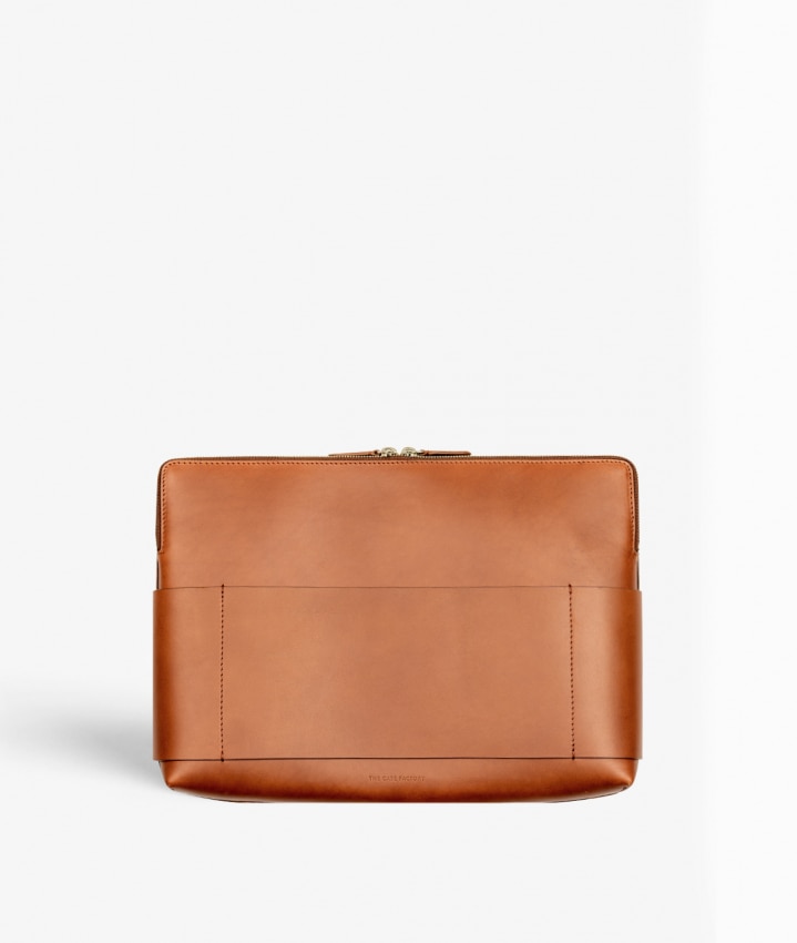 Dataveske 15" Snake Vegetable Tanned Brun