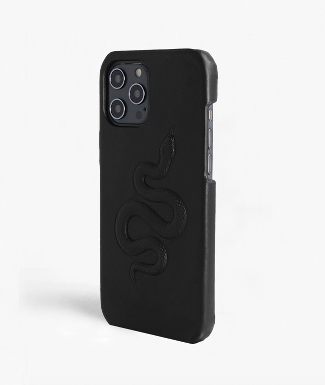 Deksel iPhone 12 Pro Max Snake  Black
