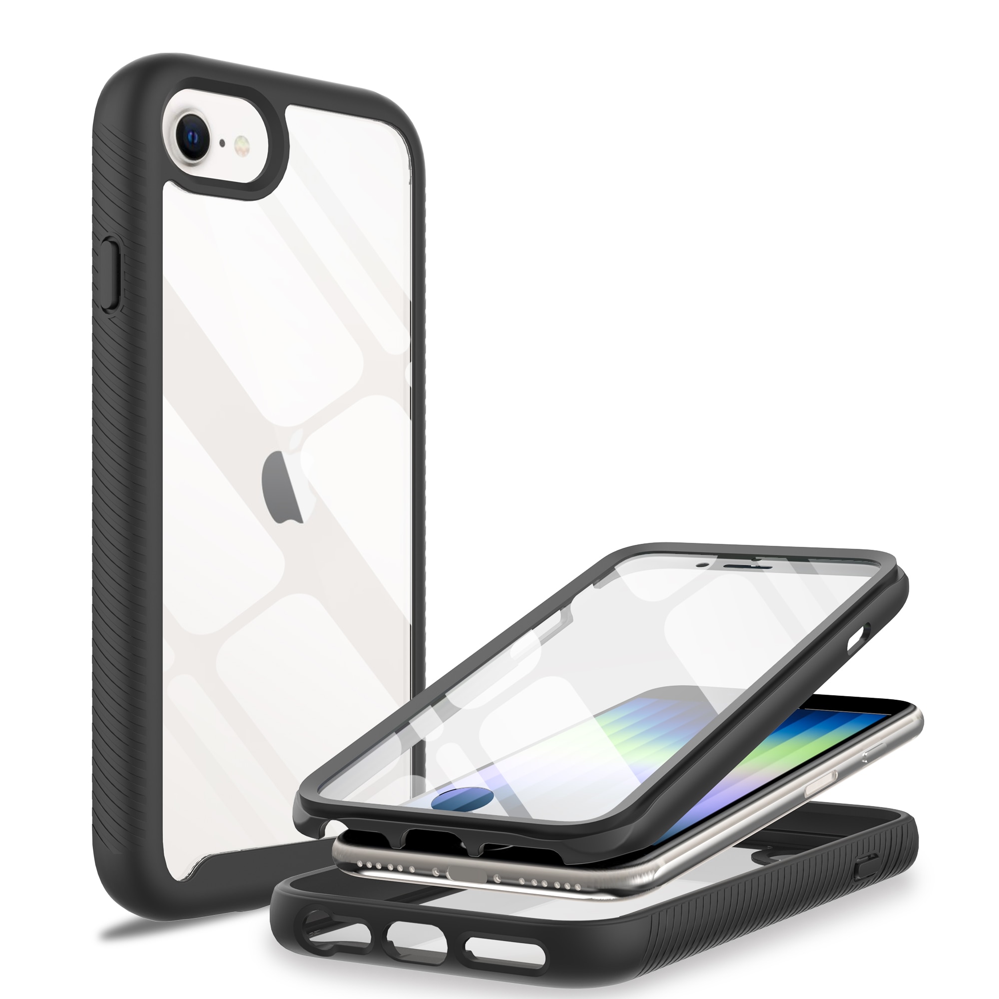 Full Protection Case iPhone 7 Black