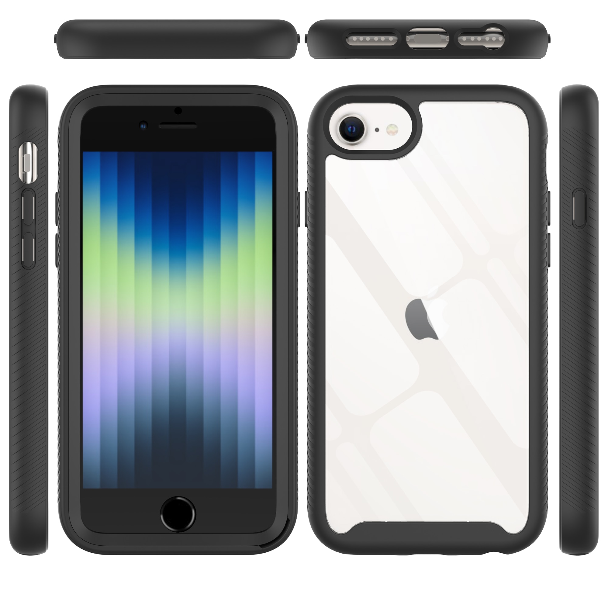 Full Protection Case iPhone 8 Black