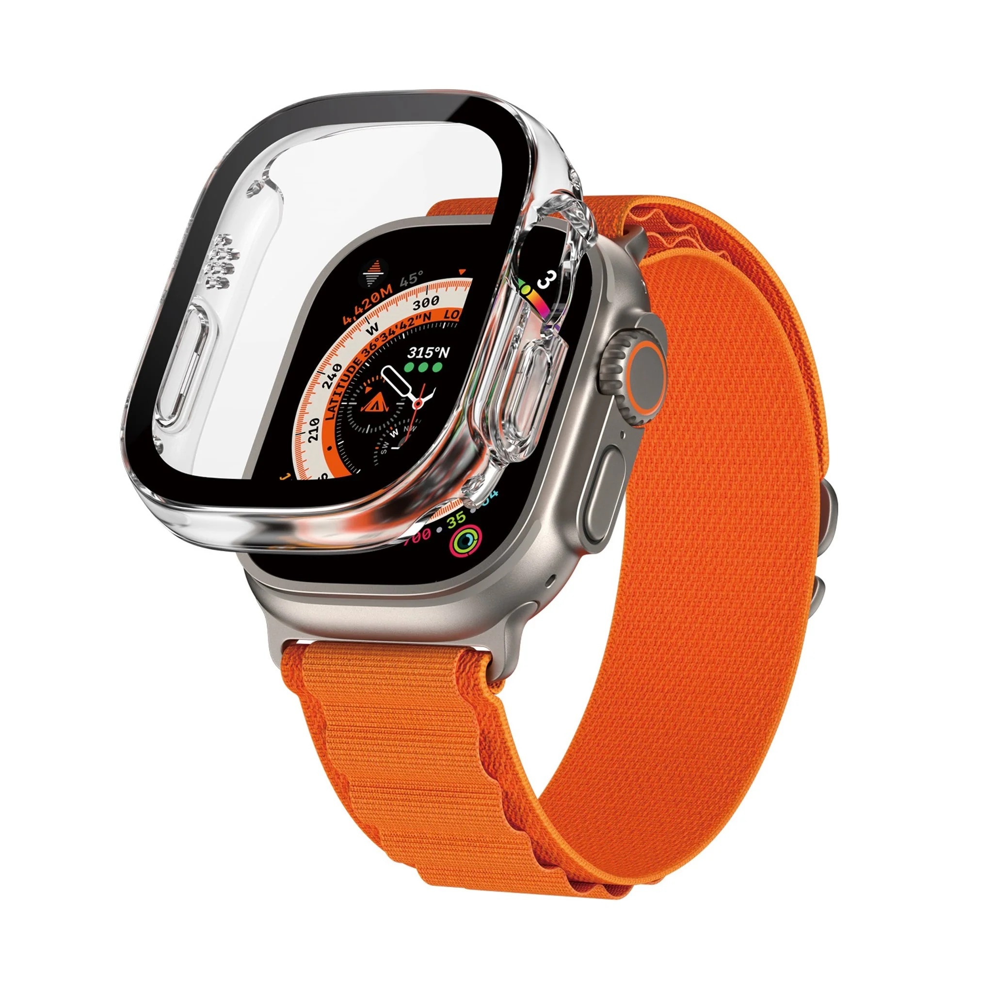 Apple Watch Ultra Full Body Case Transparent