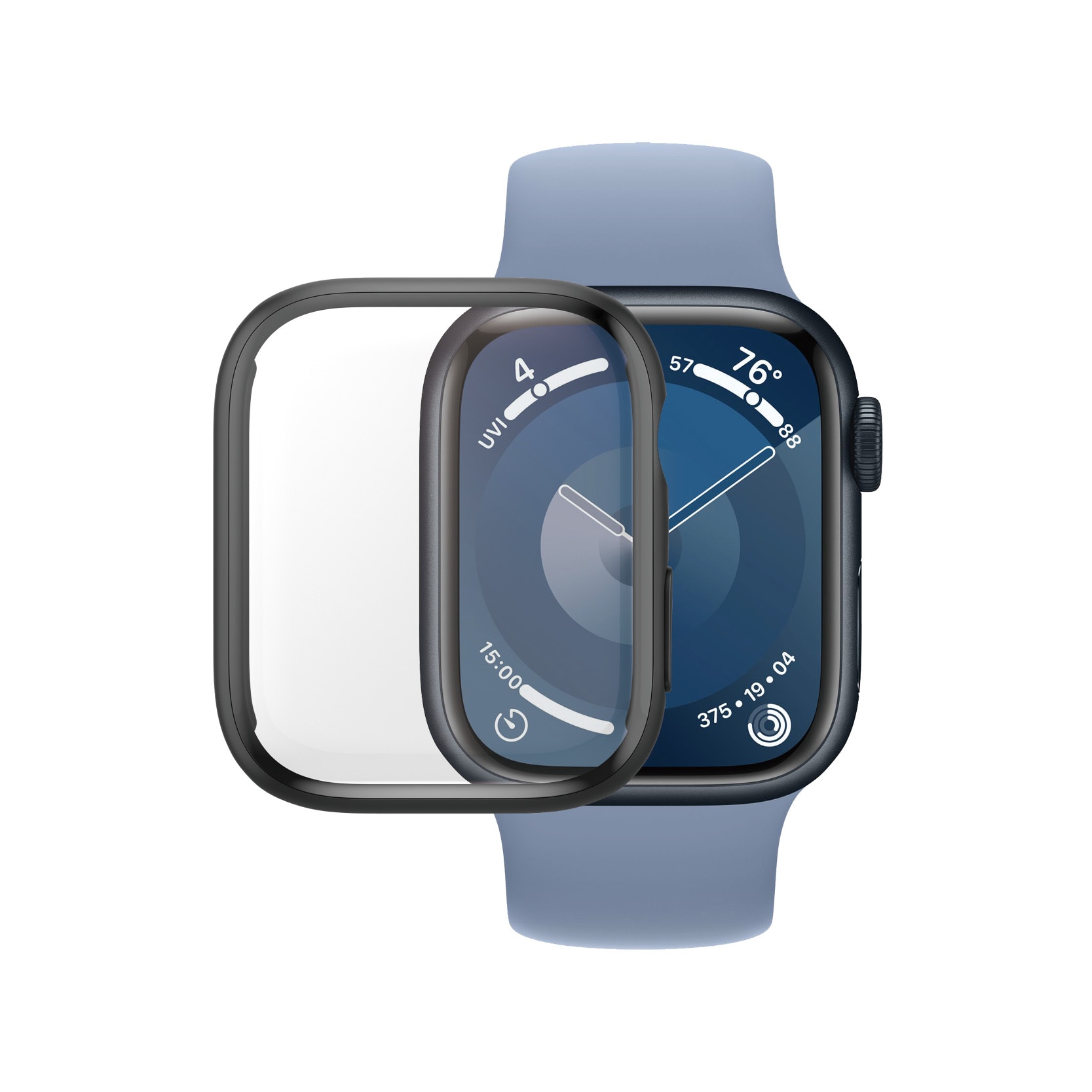 Apple Watch Series 9 41mm Full Body Case D3O Svart