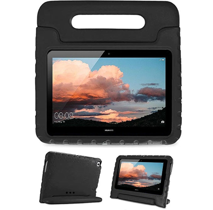 Støtsikker EVA Deksel Huawei MediaPad T3 10 svart