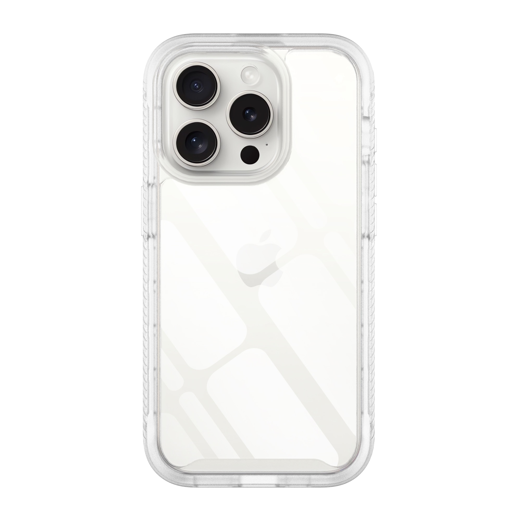 Full Protection Case iPhone 15 Pro Max Gjennomsiktig