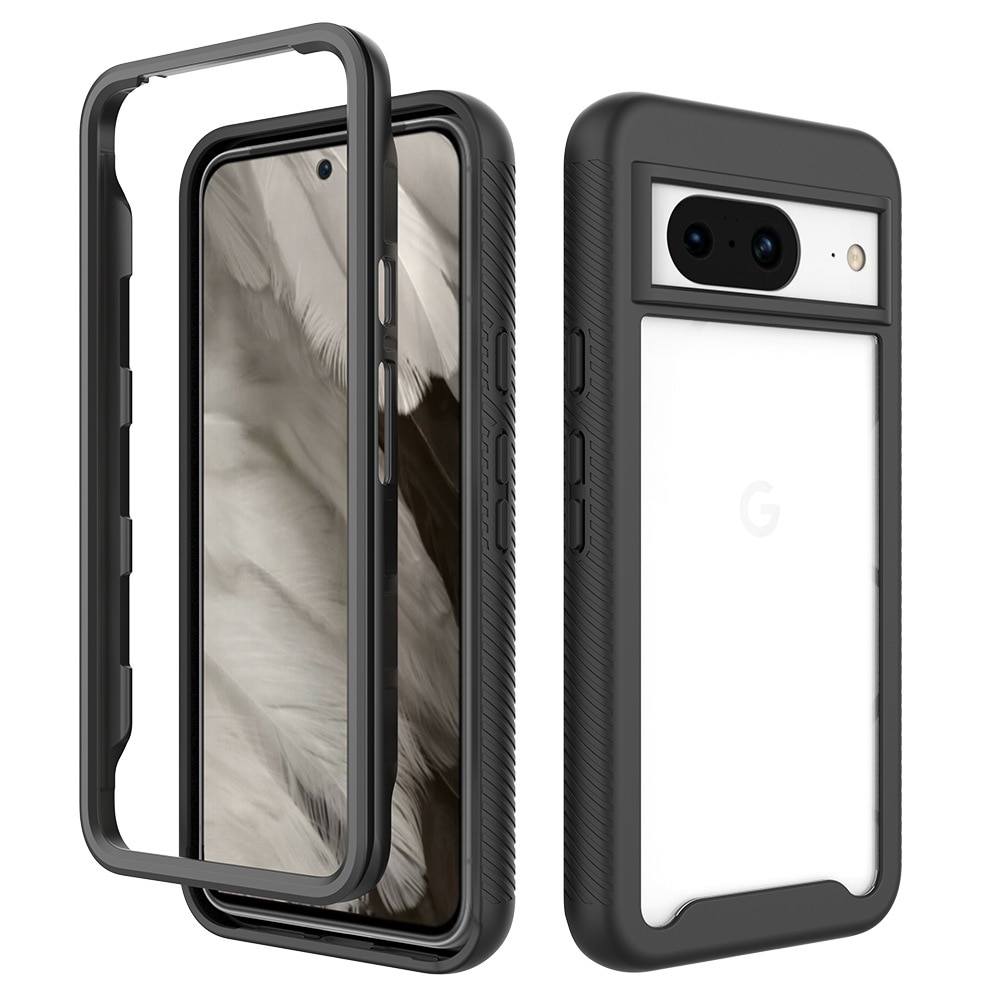 Full Cover Deksel Google Pixel 8 svart