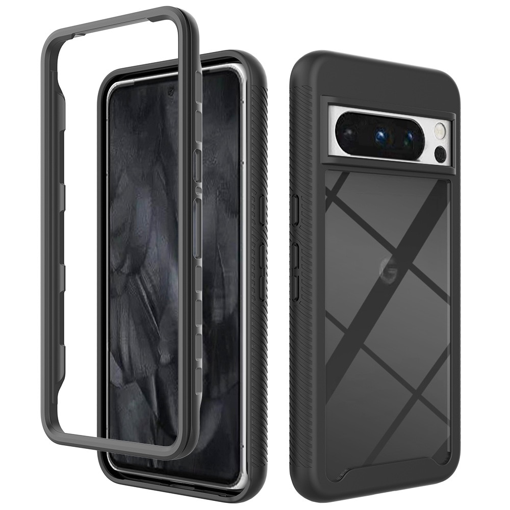 Full Cover Deksel Google Pixel 8 Pro Svart