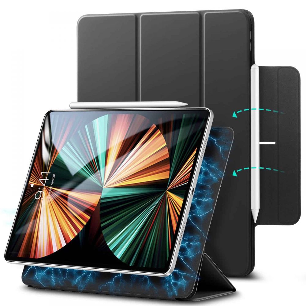 Rebound Magnetic Case iPad Pro 12.9 5th Gen (2021) Black
