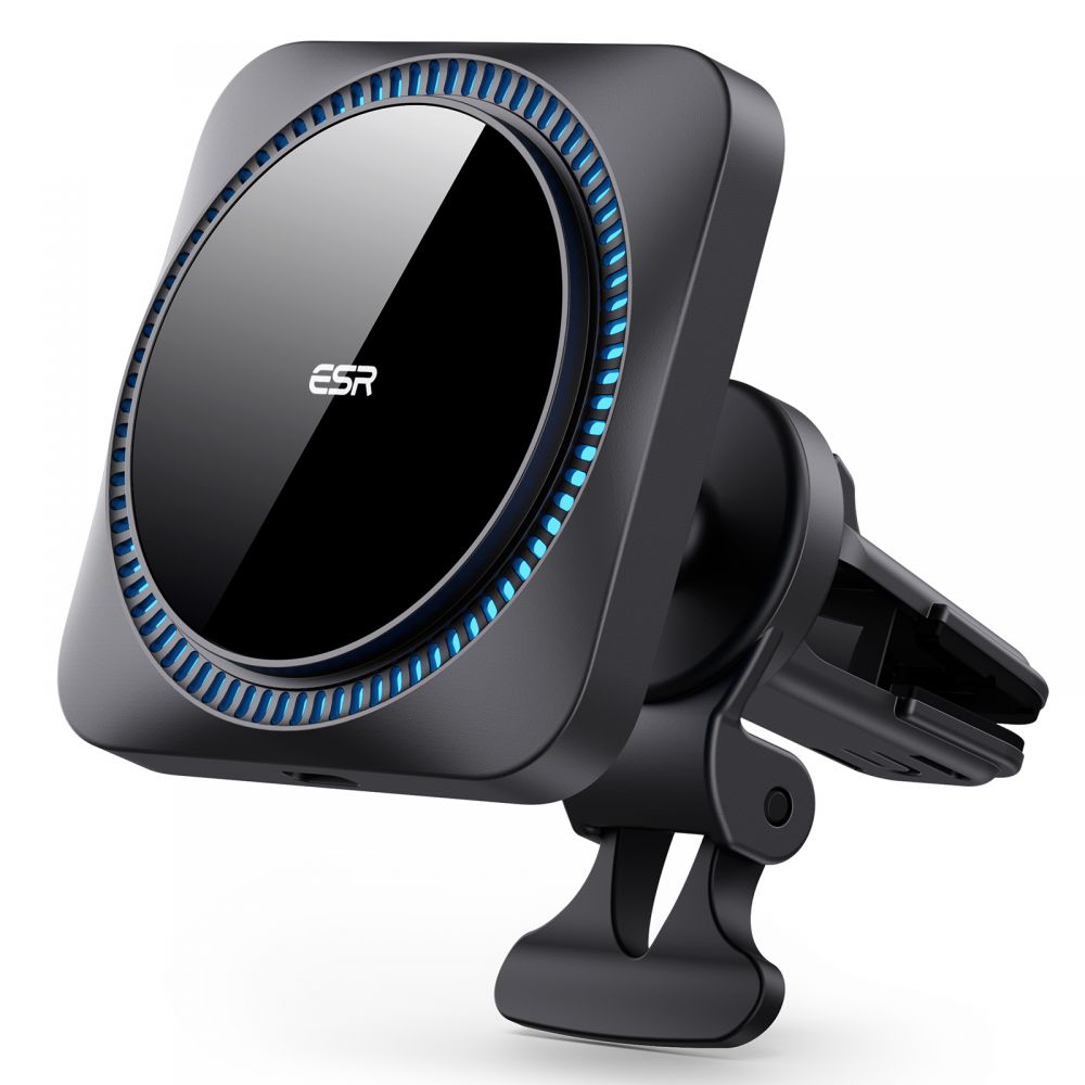 HaloLock CryoBoost Wireless Car Charger Frosted Onyx