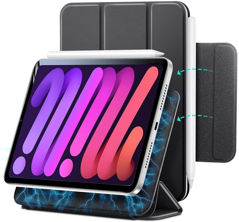 Rebound Magnetic Case iPad Mini 6 Black