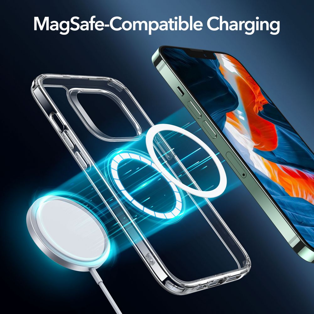 Classic Hybrid HaloLock MagSafe iPhone 13 Pro Max Gjennomsiktig