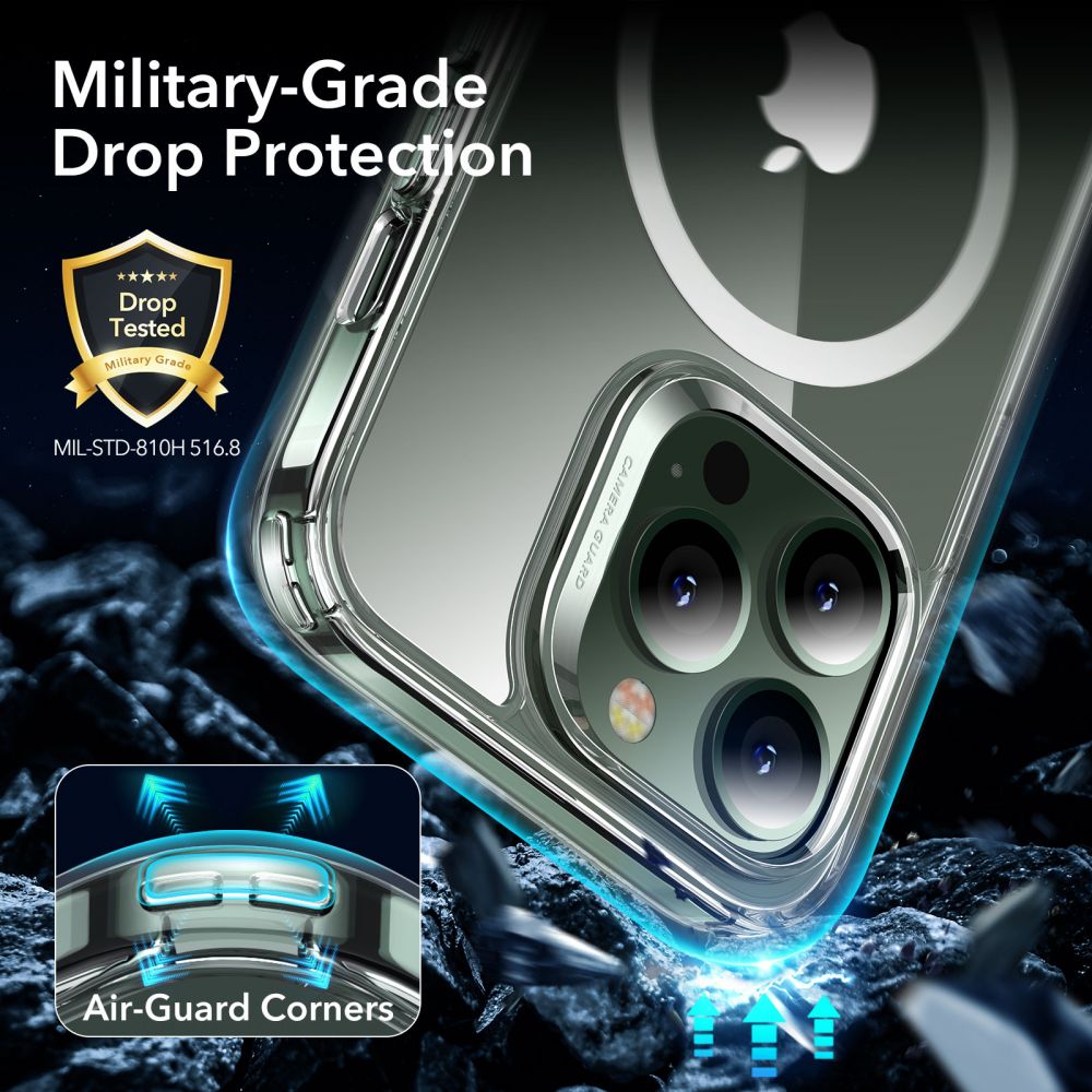 Classic Hybrid HaloLock MagSafe iPhone 13 Pro Max Gjennomsiktig