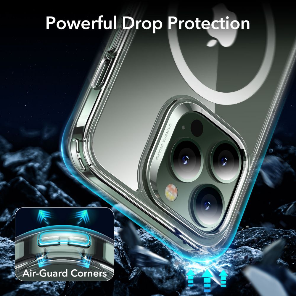 Classic Hybrid HaloLock MagSafe iPhone 13 Pro Max Gjennomsiktig