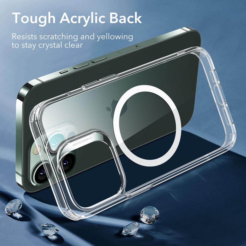 Classic Hybrid HaloLock MagSafe iPhone 13 Pro Max Gjennomsiktig