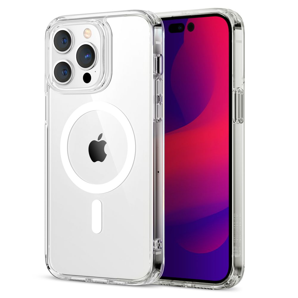 Classic Hybrid HaloLock MagSafe iPhone 14 Pro Max Gjennomsiktig