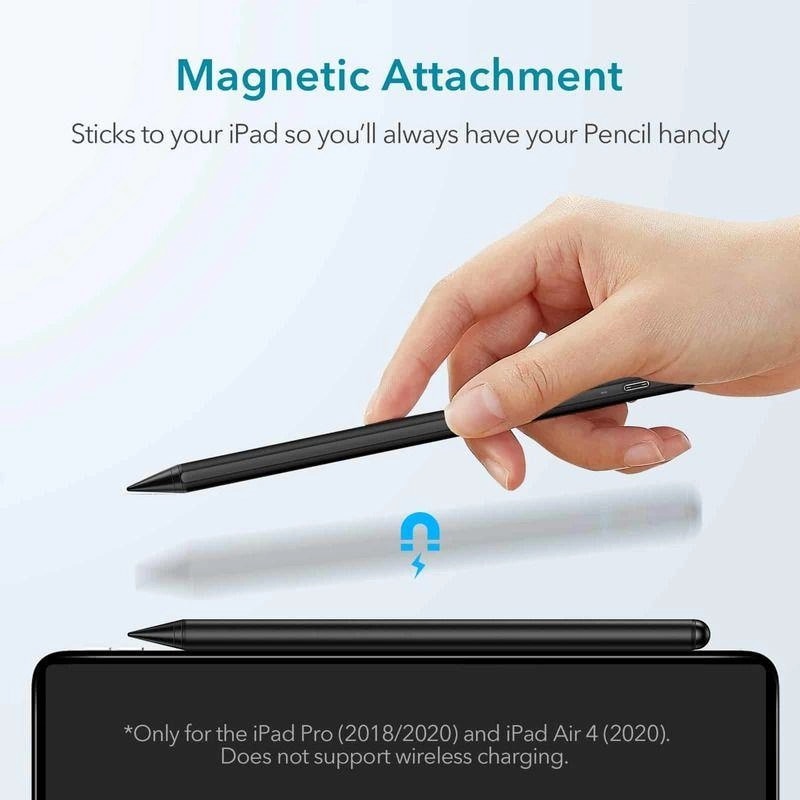 Digital + Magnetic Stylus Pen iPad hvit
