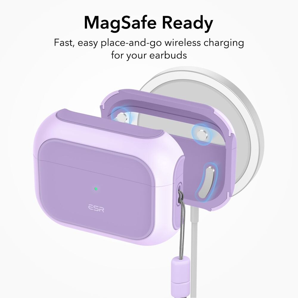 Orbit HaloLock Magsafe Deksel Apple AirPods Pro 2 Lavender