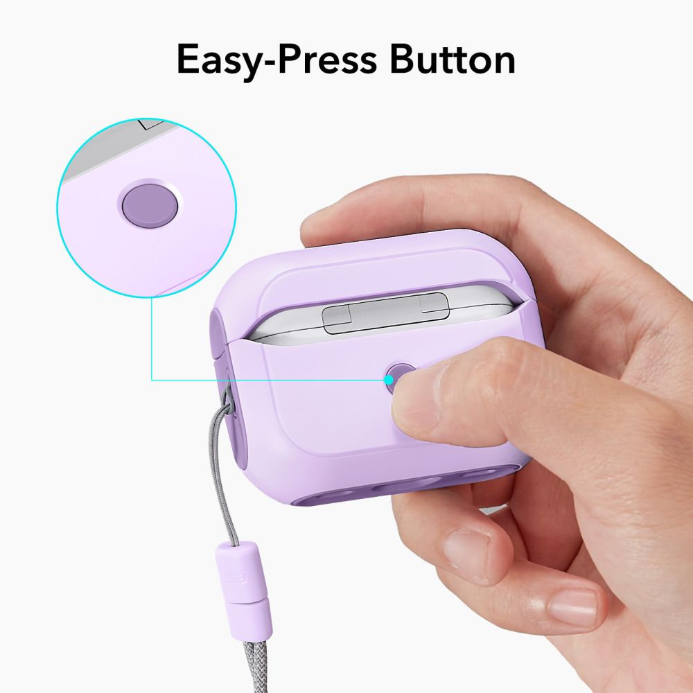 Orbit HaloLock Magsafe Deksel Apple AirPods Pro 2 Lavender