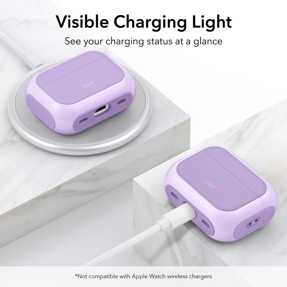 Orbit HaloLock Magsafe Deksel Apple AirPods Pro 2 Lavender