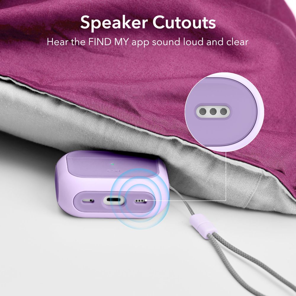 Orbit HaloLock Magsafe Deksel Apple AirPods Pro 2 Lavender