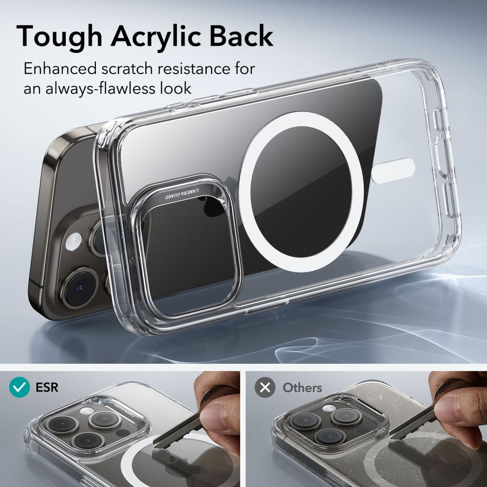 Classic Hybrid HaloLock MagSafe iPhone 15 Pro Clear