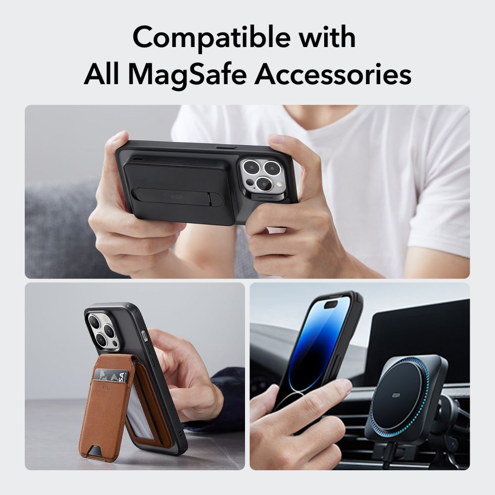 Classic Hybrid HaloLock MagSafe iPhone 14 Pro Max Svart