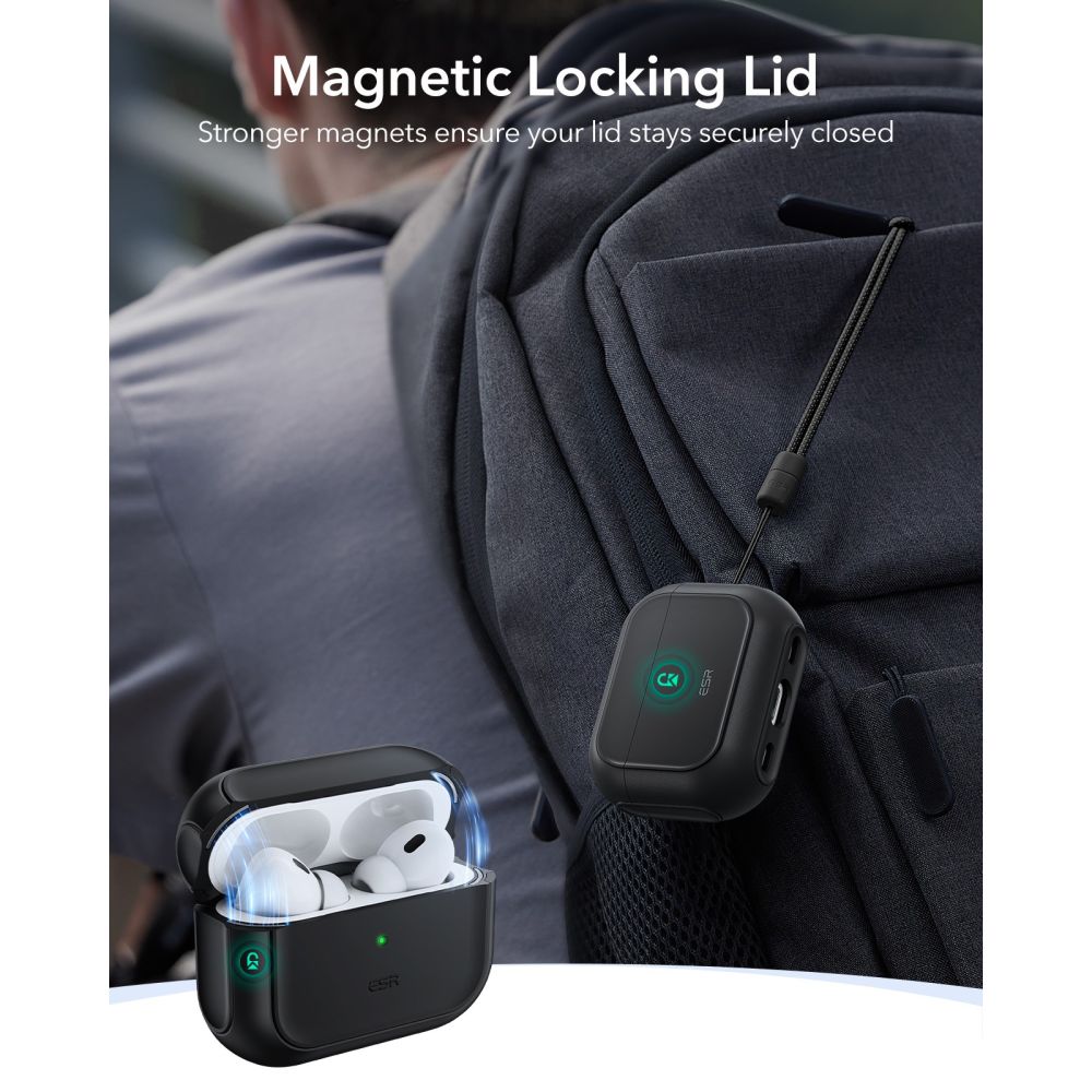 Orbit HaloLock Magsafe Deksel Apple AirPods Pro 3 Black