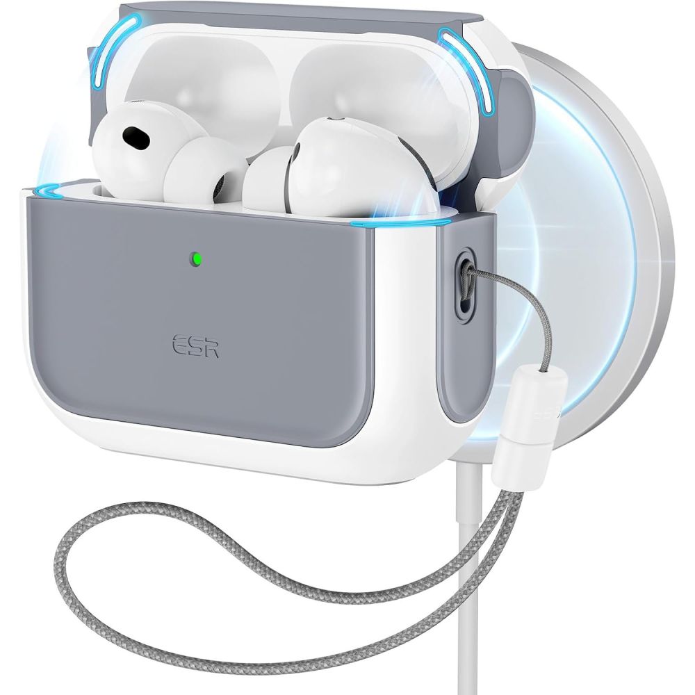 Orbit HaloLock Magsafe Deksel Apple AirPods Pro 3 Hvit