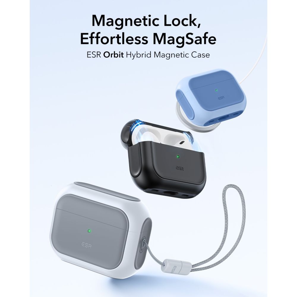 Orbit HaloLock Magsafe Deksel Apple AirPods Pro 3 Blå