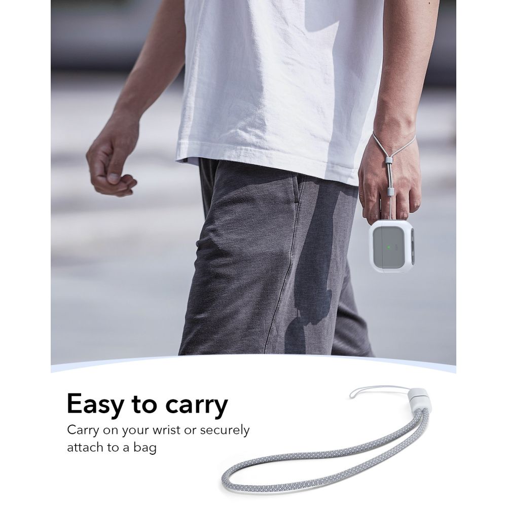 Orbit HaloLock Magsafe Deksel Apple AirPods Pro 3 Hvit