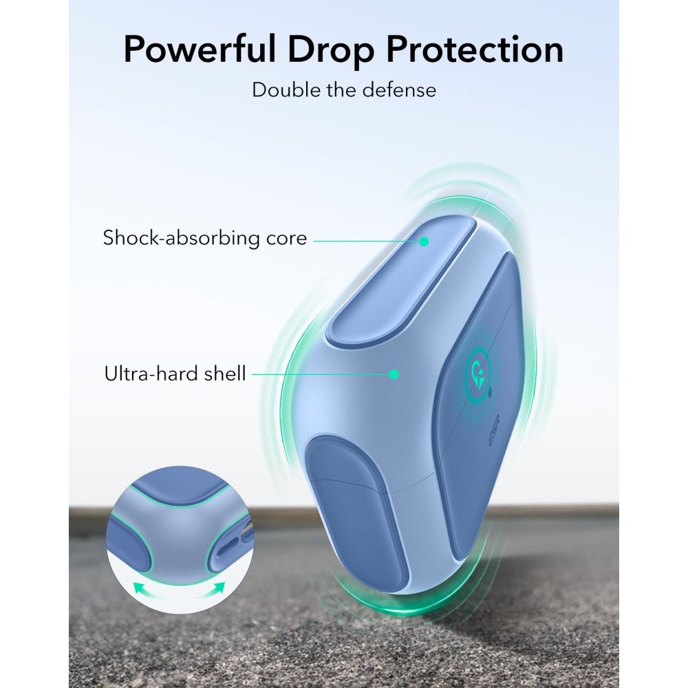 Orbit HaloLock Magsafe Deksel Apple AirPods Pro 3 Blå