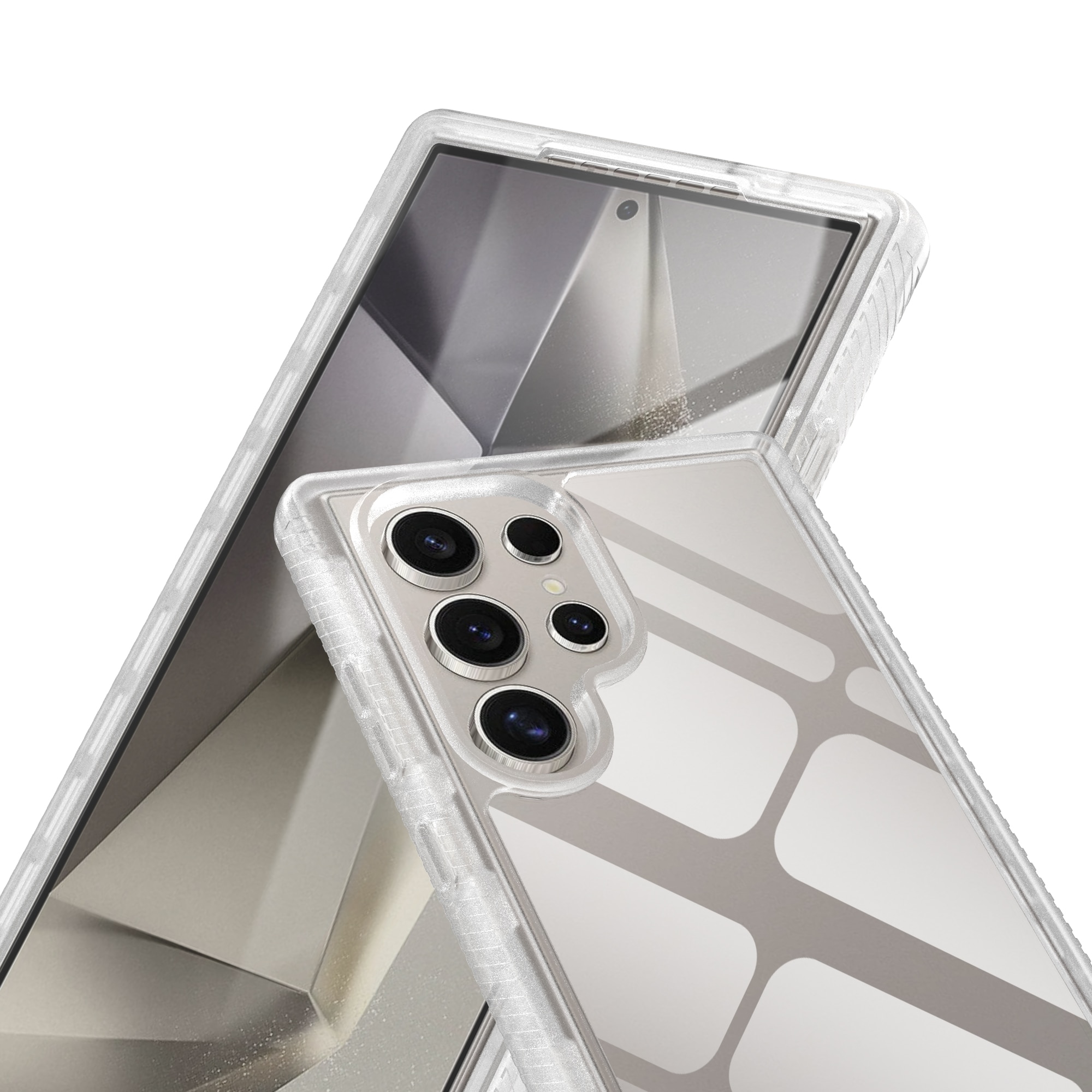 Full Protection Case Samsung Galaxy S24 Ultra gjennomsiktig