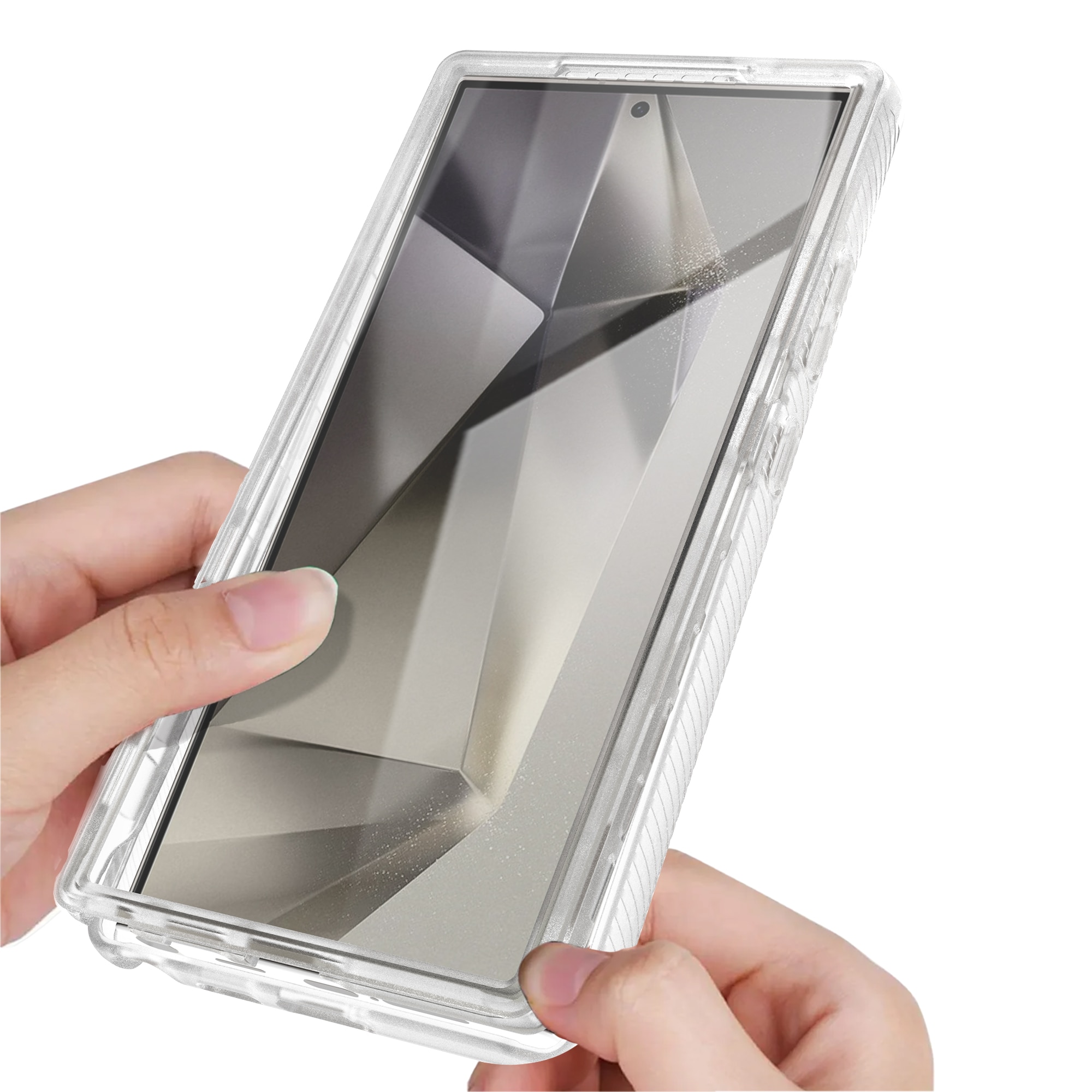 Full Protection Case Samsung Galaxy S22 Ultra gjennomsiktig