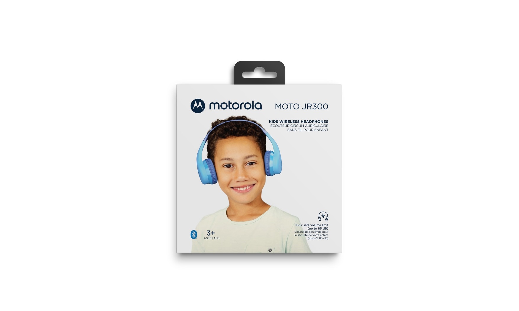 Moto JR300 On-Ear Wireless Barnehodetelefon blå