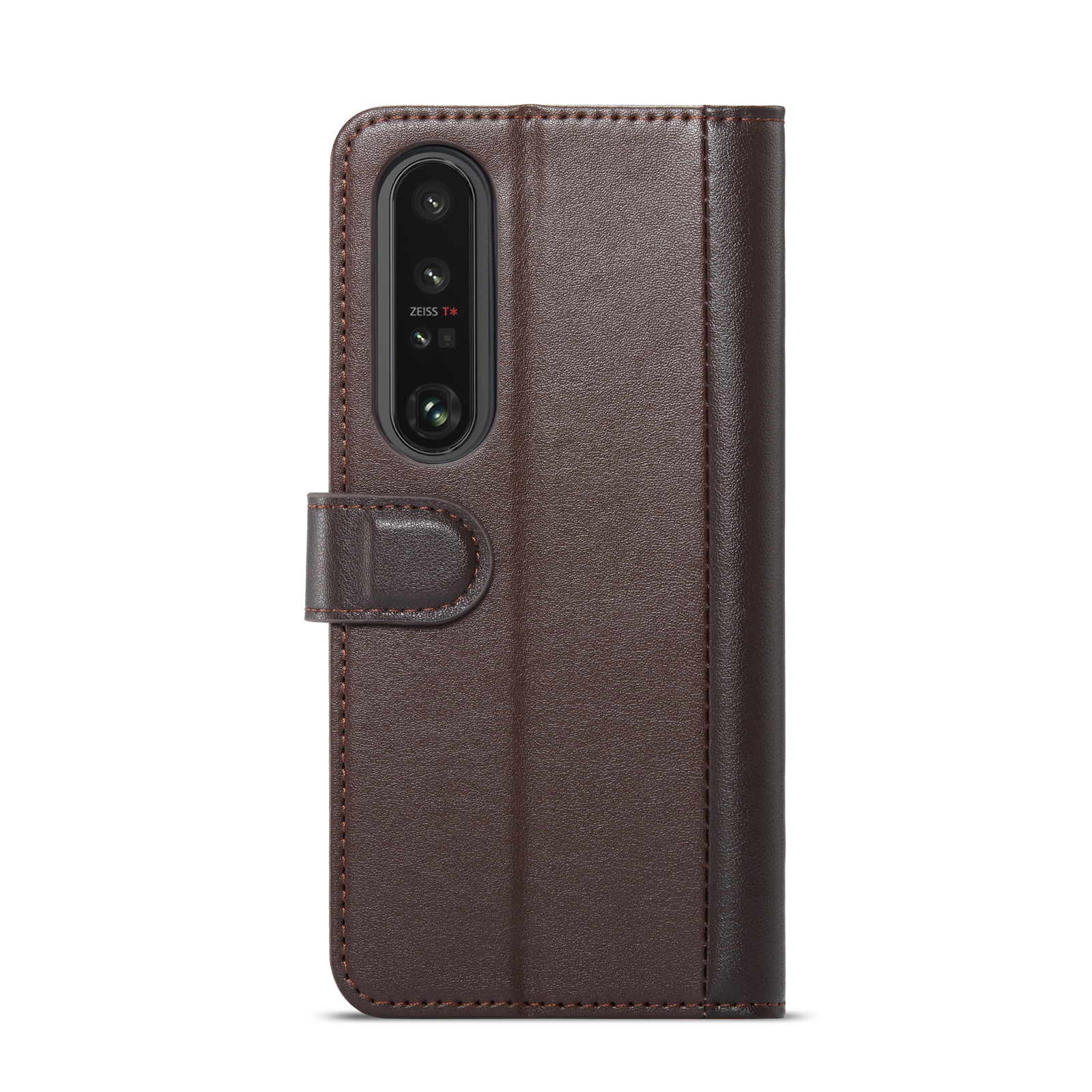 Ekte Lærveske Sony Xperia 1 VI Brun