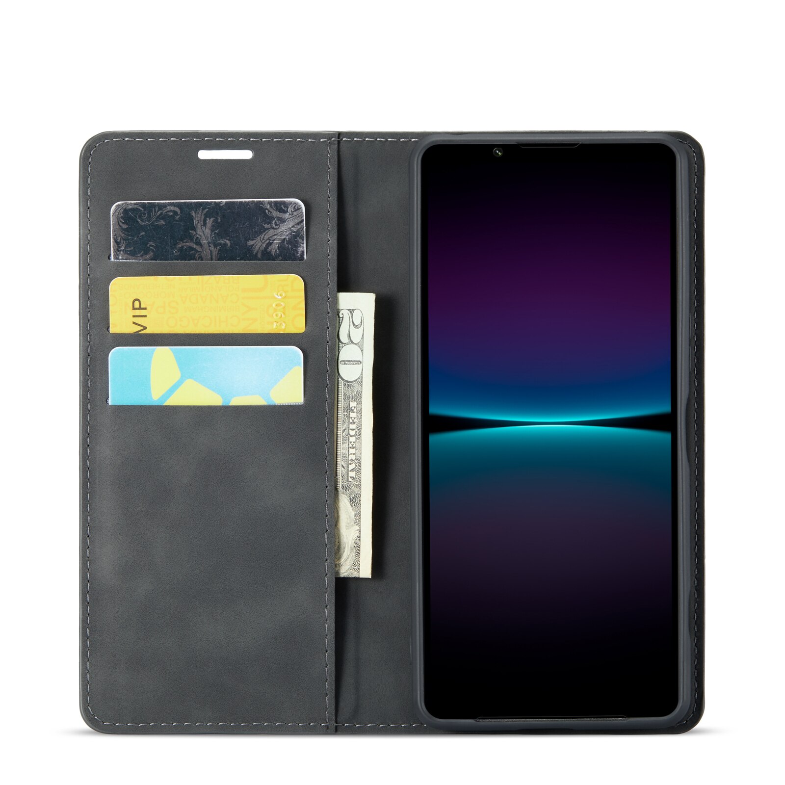 Sony Xperia 1 VI Slim Mobilveske Svart