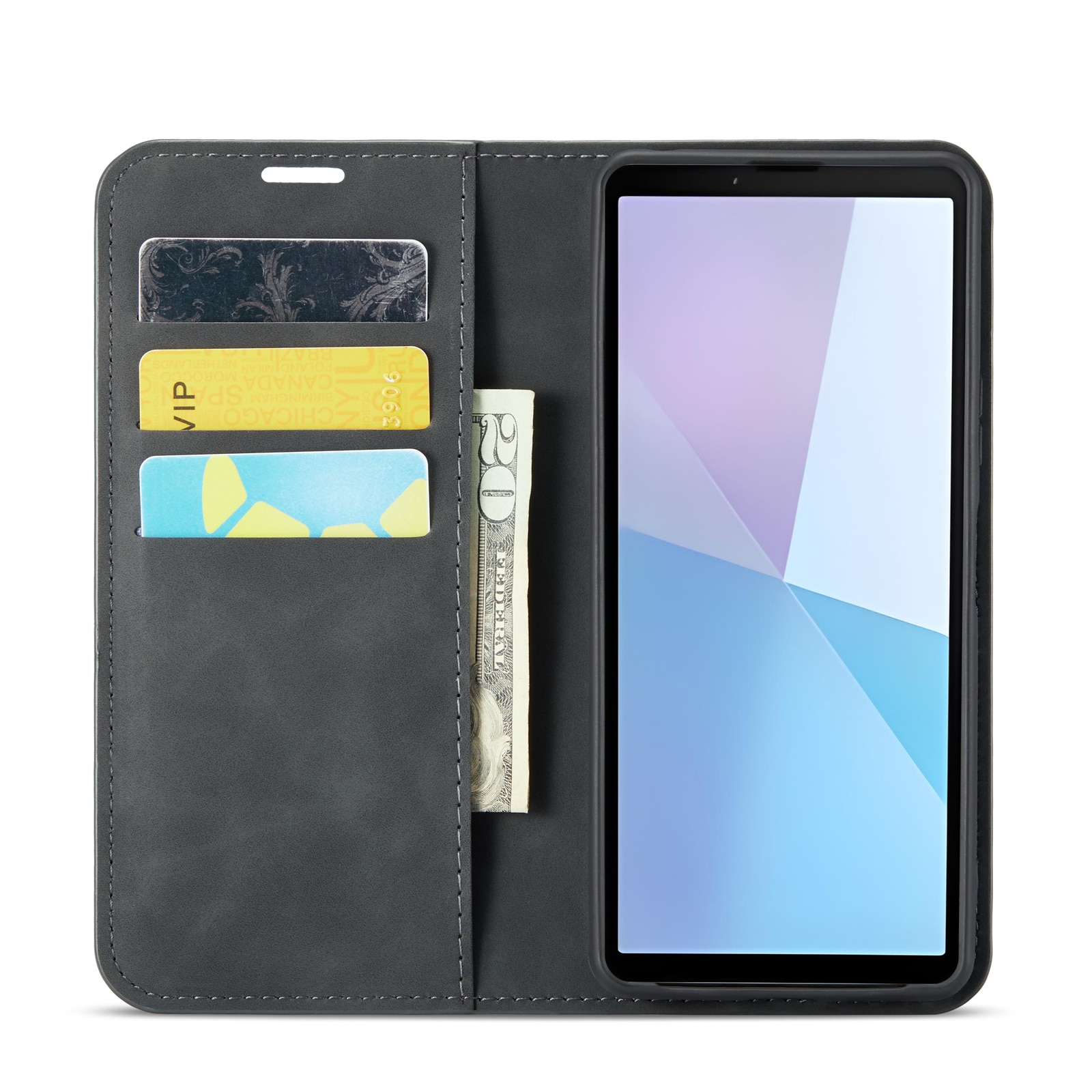 Sony Xperia 10 VI Slim Mobilveske Svart