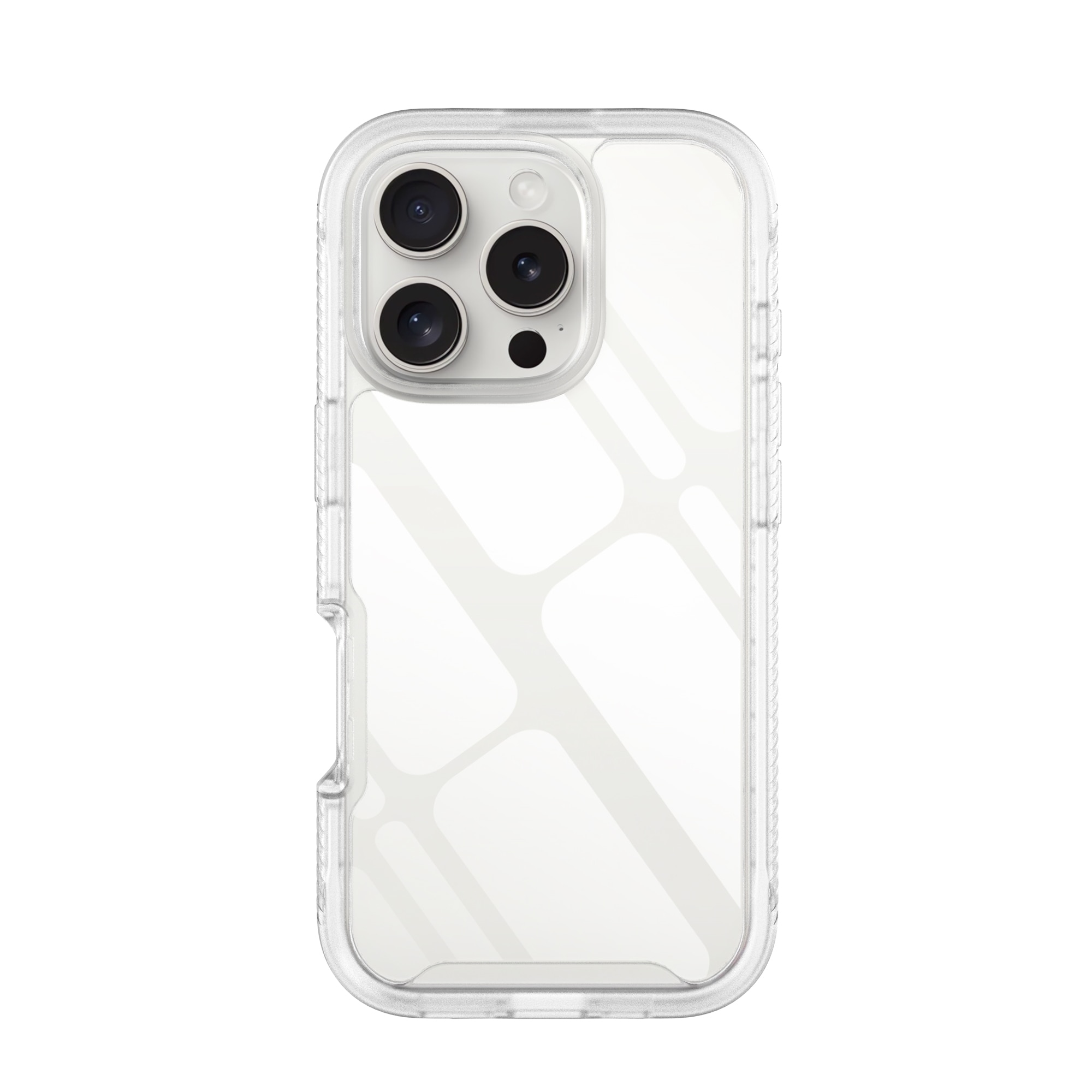 Full Protection Case iPhone 16 Pro Max Gjennomsiktig