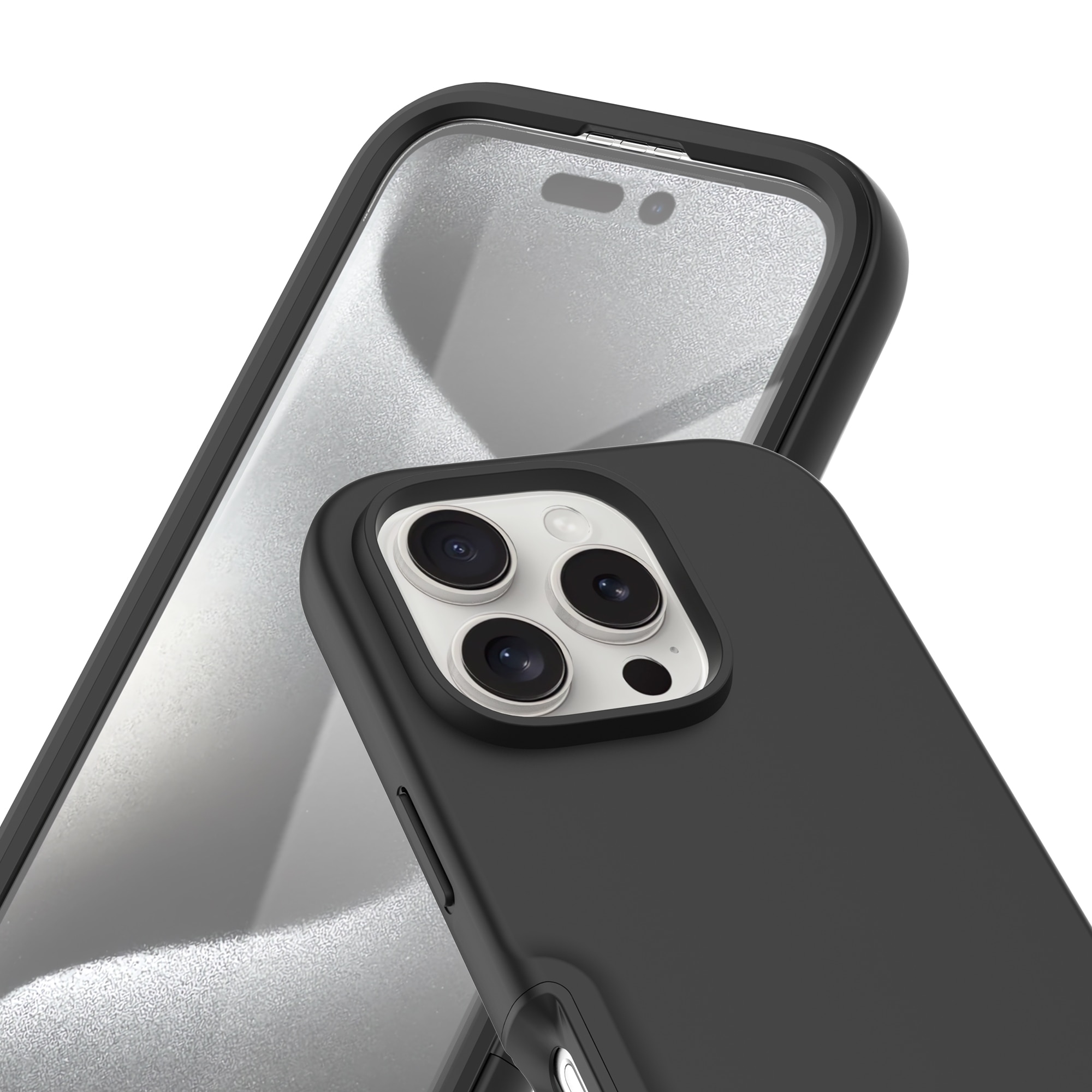 Full Protection Case iPhone 16 Pro Svart