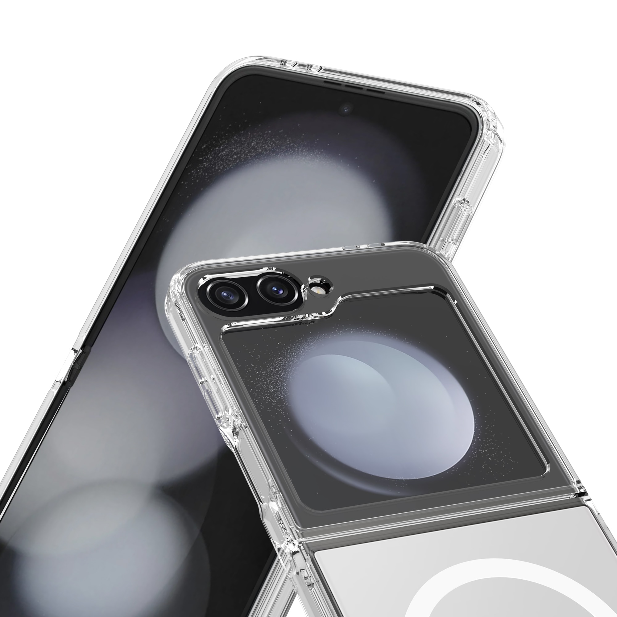 Hybriddeksel MagSafe Samsung Galaxy Z Flip 7 Gjennomsiktig