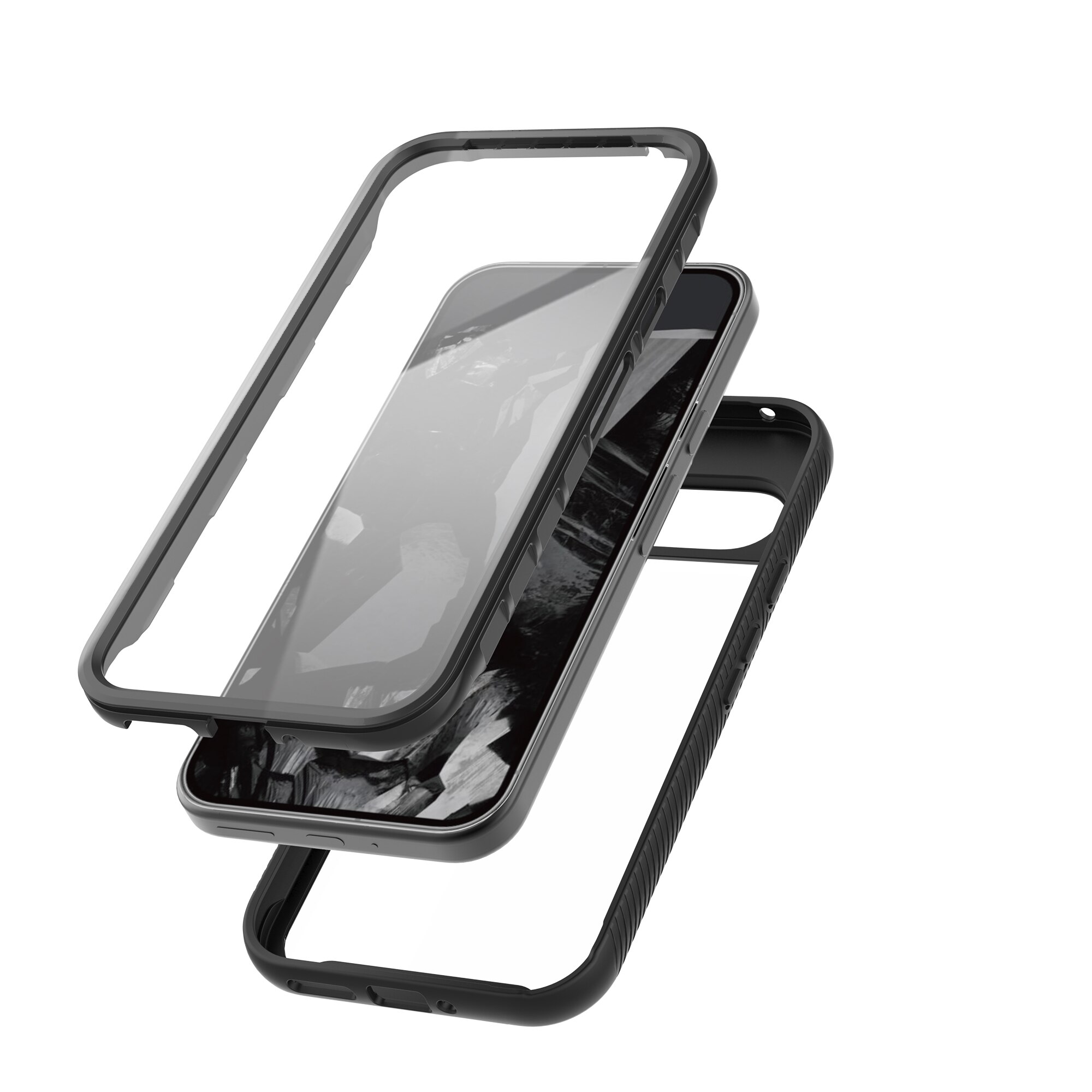 Full Protection Case Google Pixel 9 Pro XL Svart